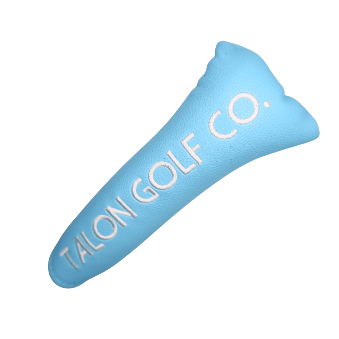 Eagle Blade Putter Cover in PU leather with waterproof exterior, velvet lining, and magnetic snap closure