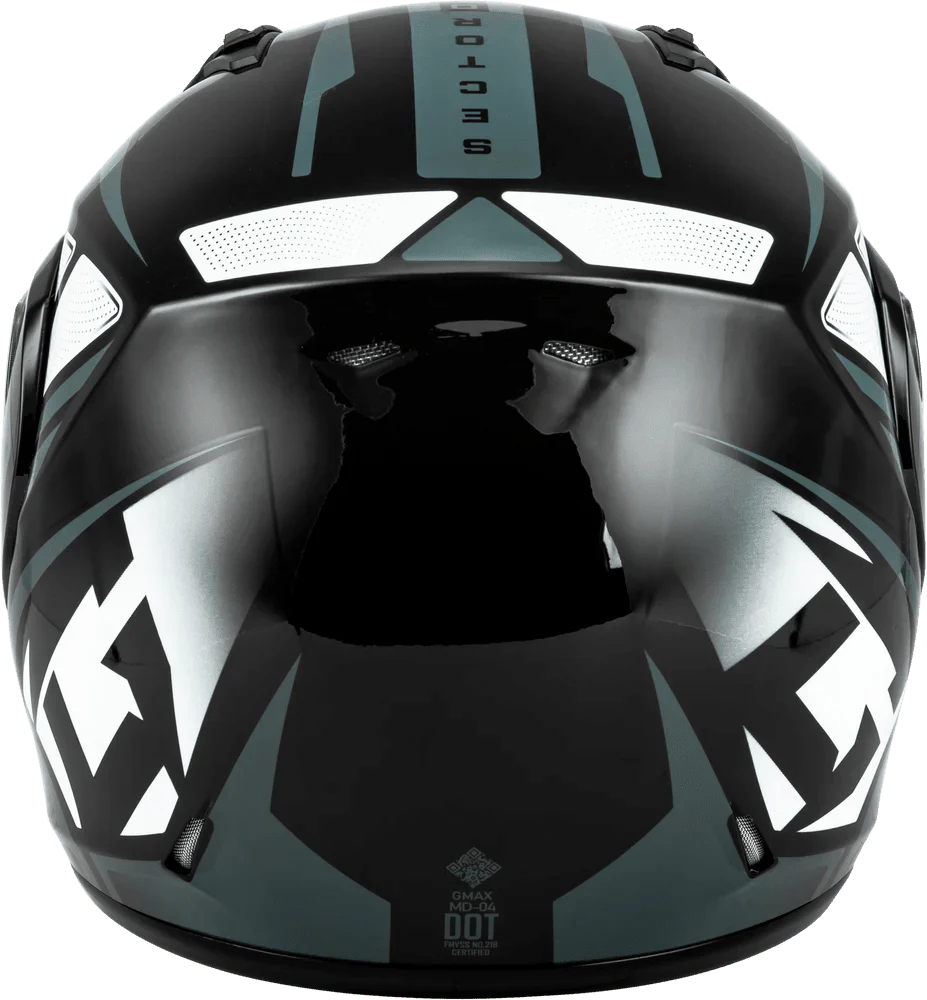 Gmax MD-04 Sector modular snow helmet with electric anti-fog shield and lightweight poly alloy shell