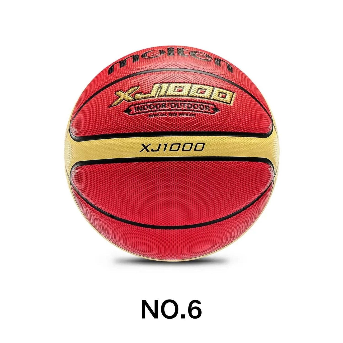 Molten XJ1000 indoor outdoor polyurethane basketball with textured grip and durable PU leather surface