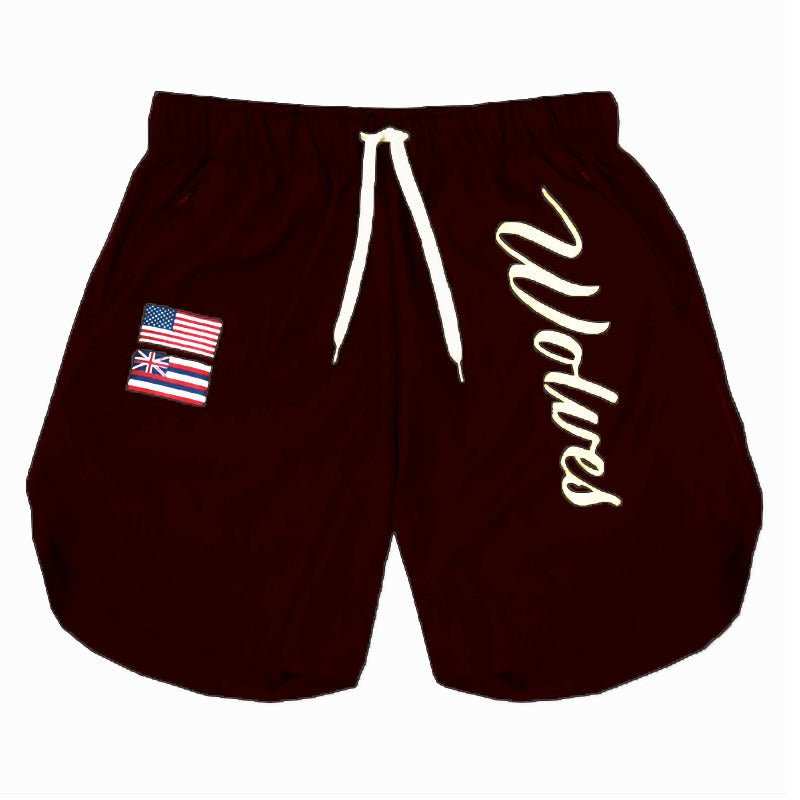 Men's breathable quick dry wicking running shorts for casual and workout use