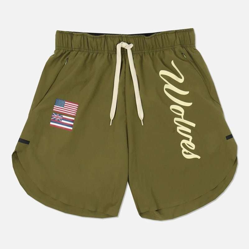 Men's breathable quick dry wicking running shorts in lightweight fabric for casual and workout use