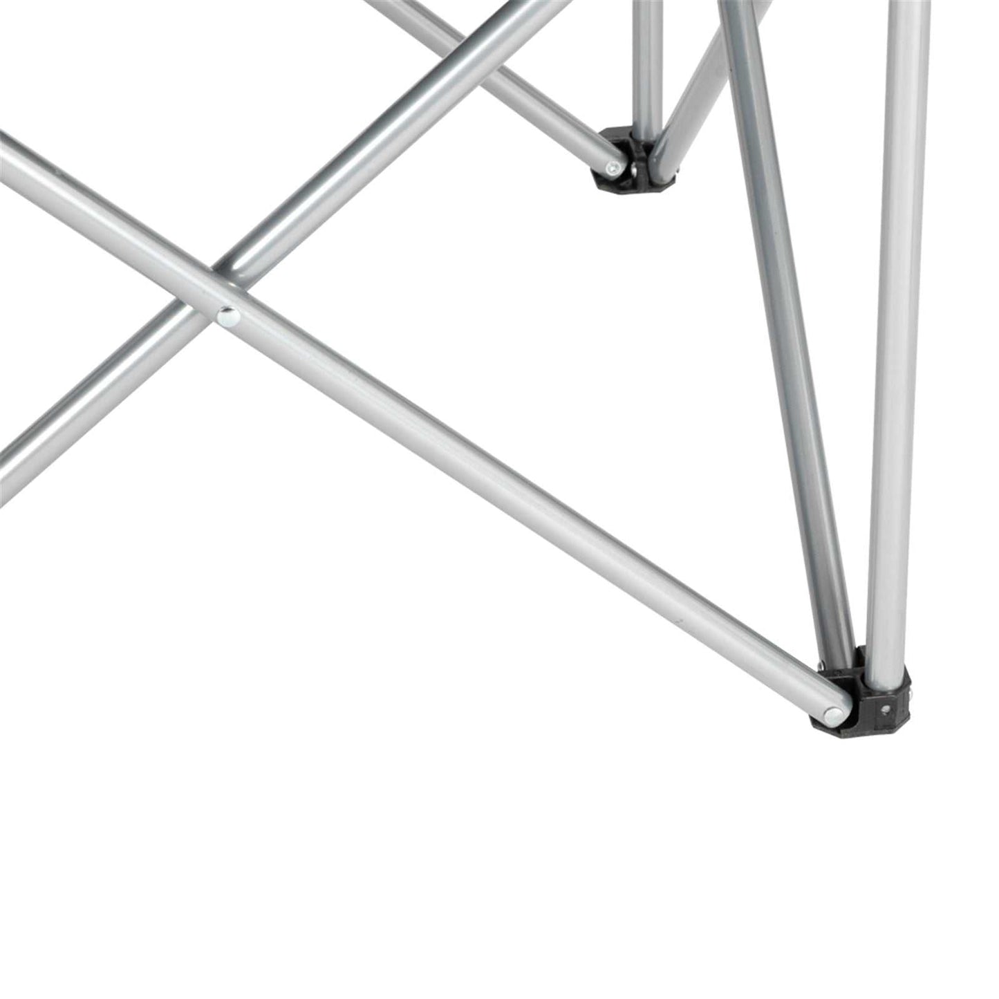 Folding camping chair with iron frame and durable 600D Oxford cloth for portable outdoor seating