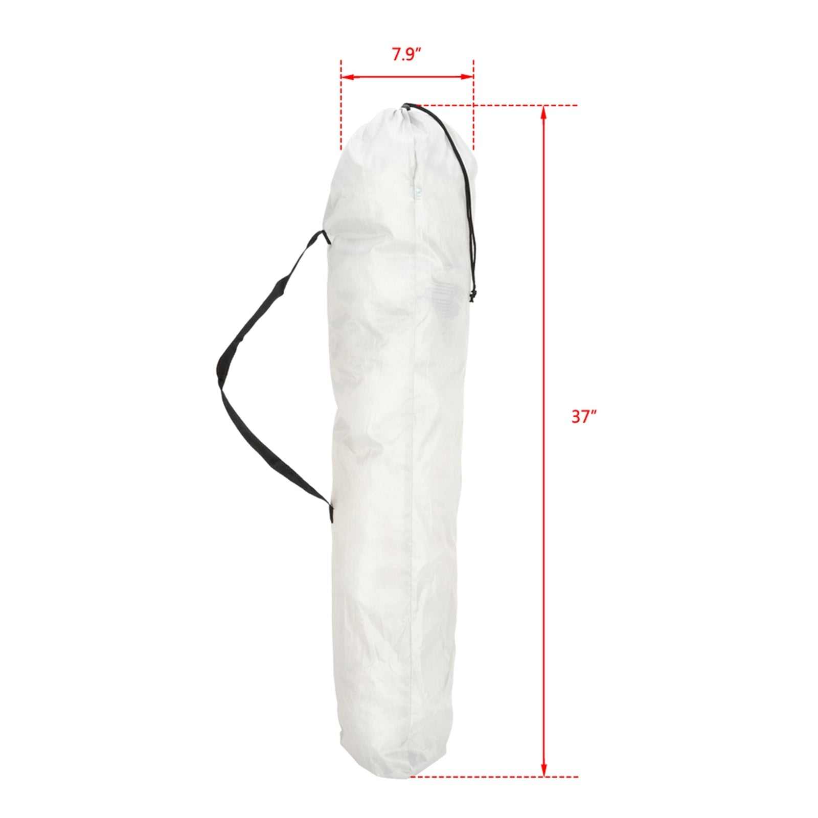 Folding camping chair with iron frame and durable fabric for outdoor use