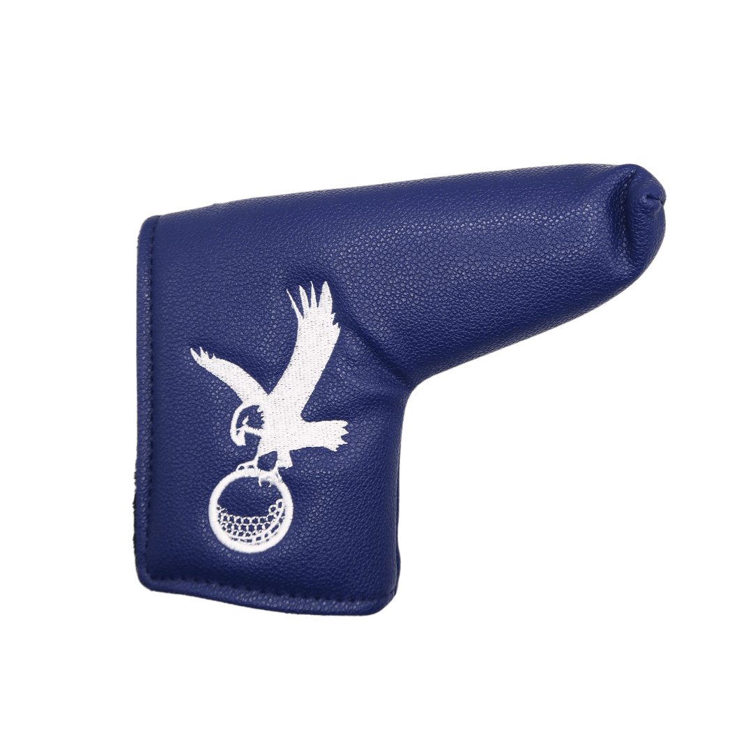 Eagle Blade PU leather putter cover with waterproof, velvet lining and magnetic snap closure