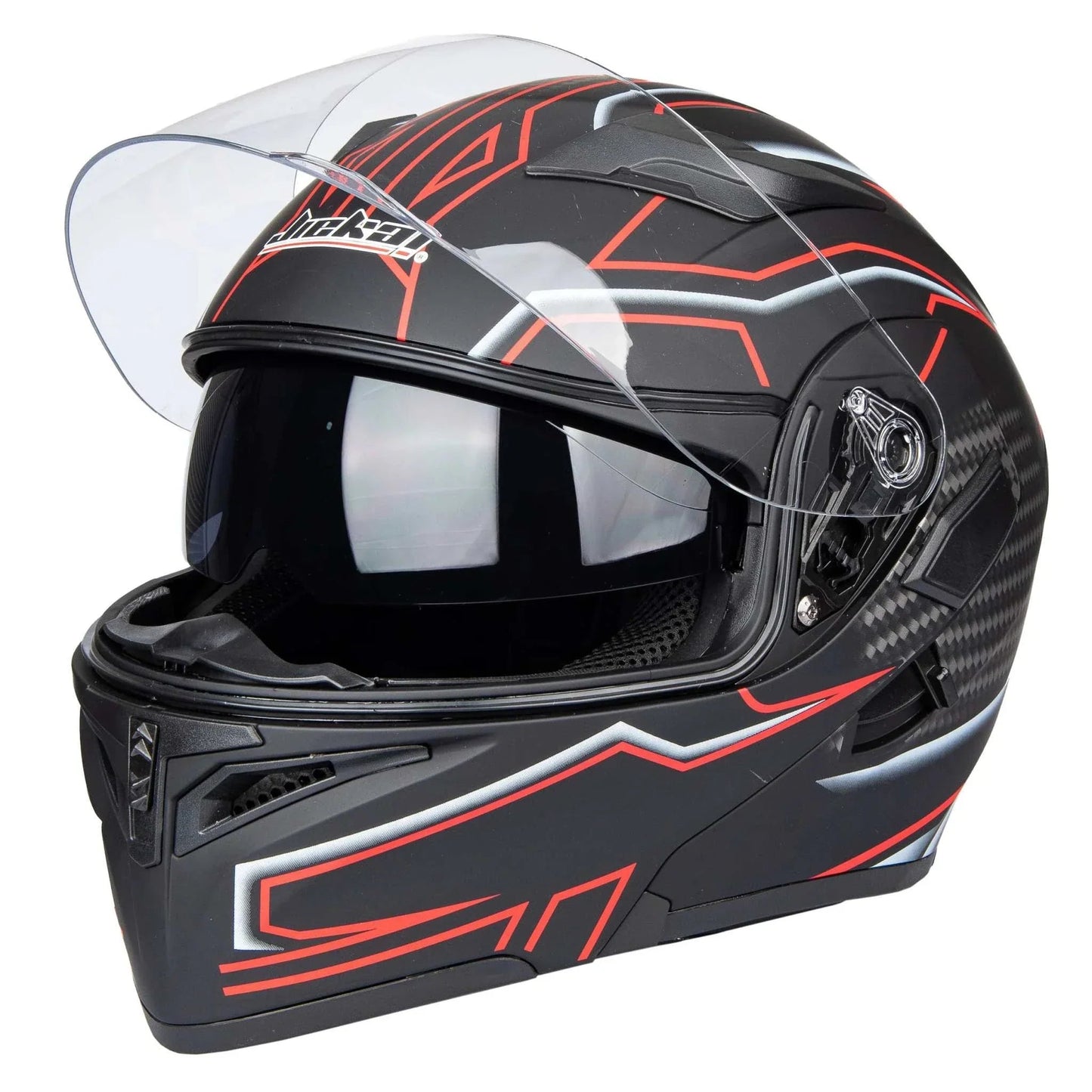 ECE Approved Modular Flip Up Motorcycle Helmet With Dual Sun Visor - Mach Z Country LLC