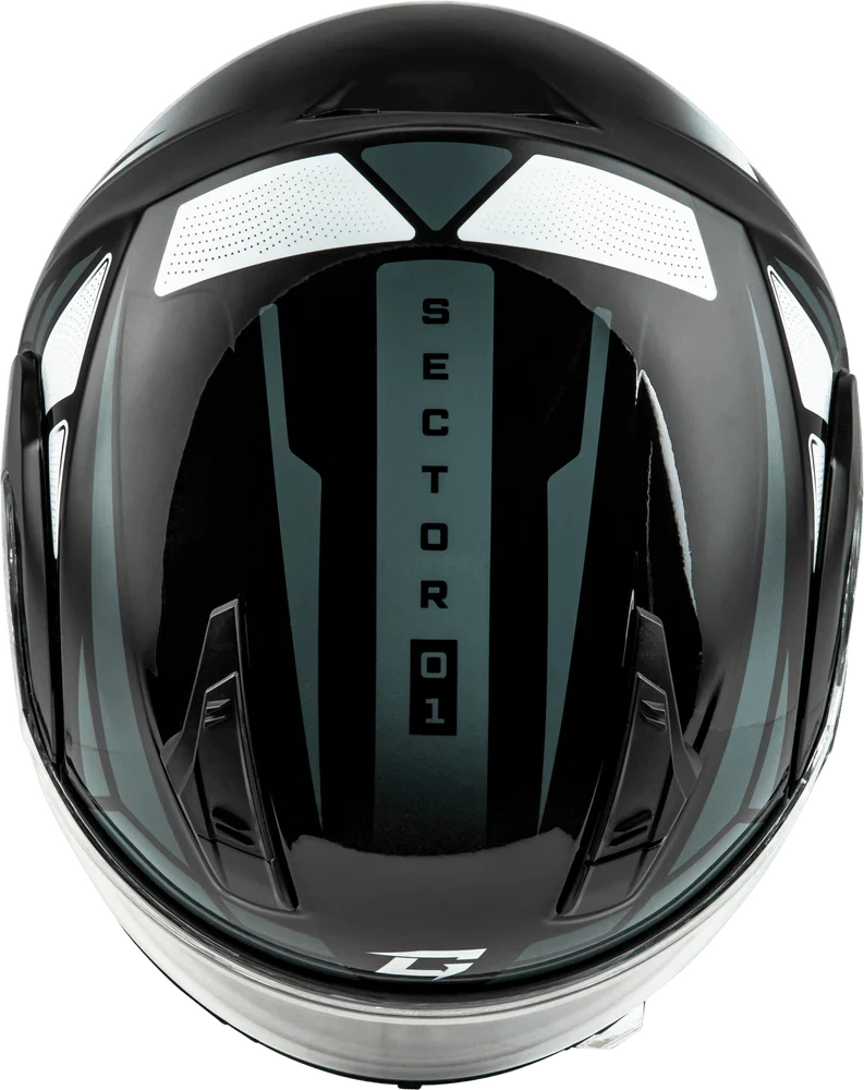Gmax MD-04 Sector modular snow helmet with electric fog-free shield and ventilation vents