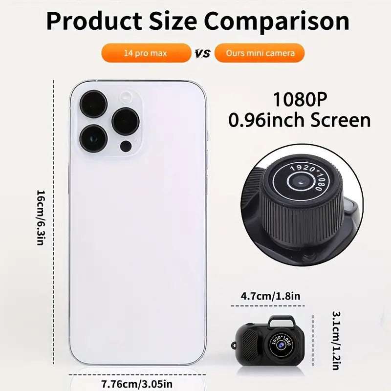 Keychain Camera 1080P Mini DV Camcorder With 32GB Card Reader - Mach Z Country LLC