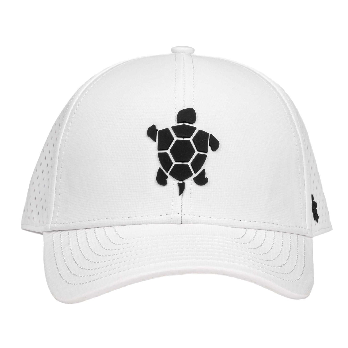 KRADUL Kap water-repellent snapback ball cap with breathable laser-perforated panels and moisture-wicking band