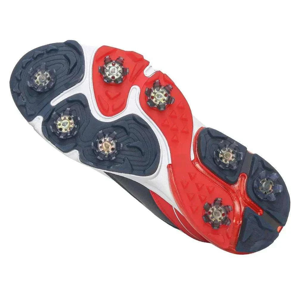 Men’s professional golf shoes with anti-slip rubber outsole and EVA insole in sizes 7-14