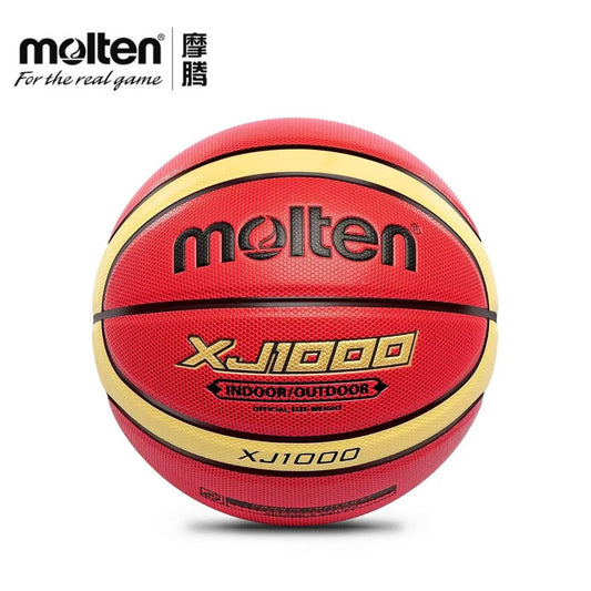Molten XJ1000 indoor outdoor polyurethane basketball with textured grip and durable PU skin