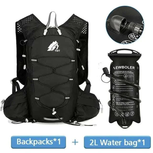 20L Outdoor Backpack NEWBOLER lightweight with reflective stripe and breathable mesh for trail running cycling hiking