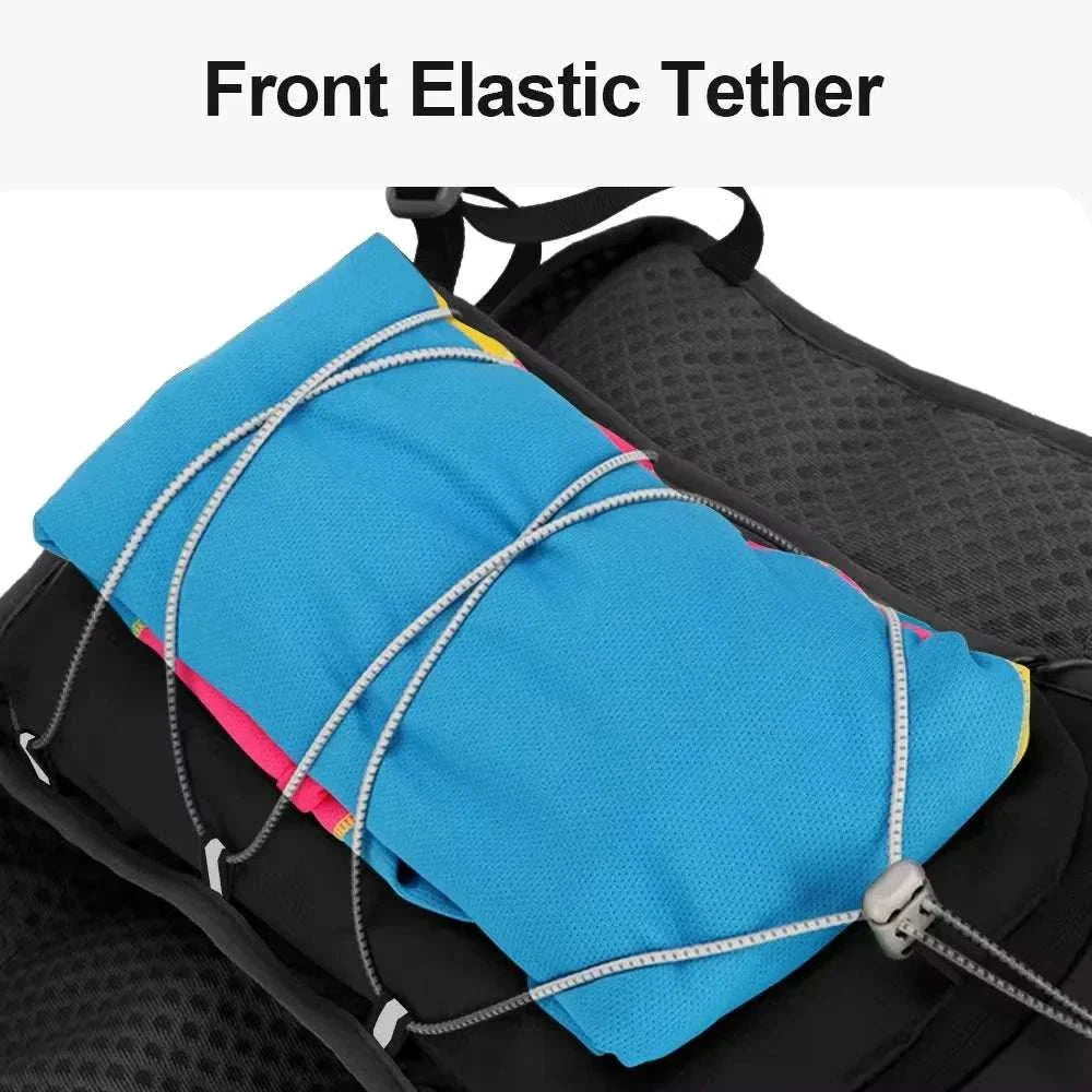 20L Outdoor Backpack NEWBOLER lightweight with reflective stripe and breathable mesh for trail running and cycling