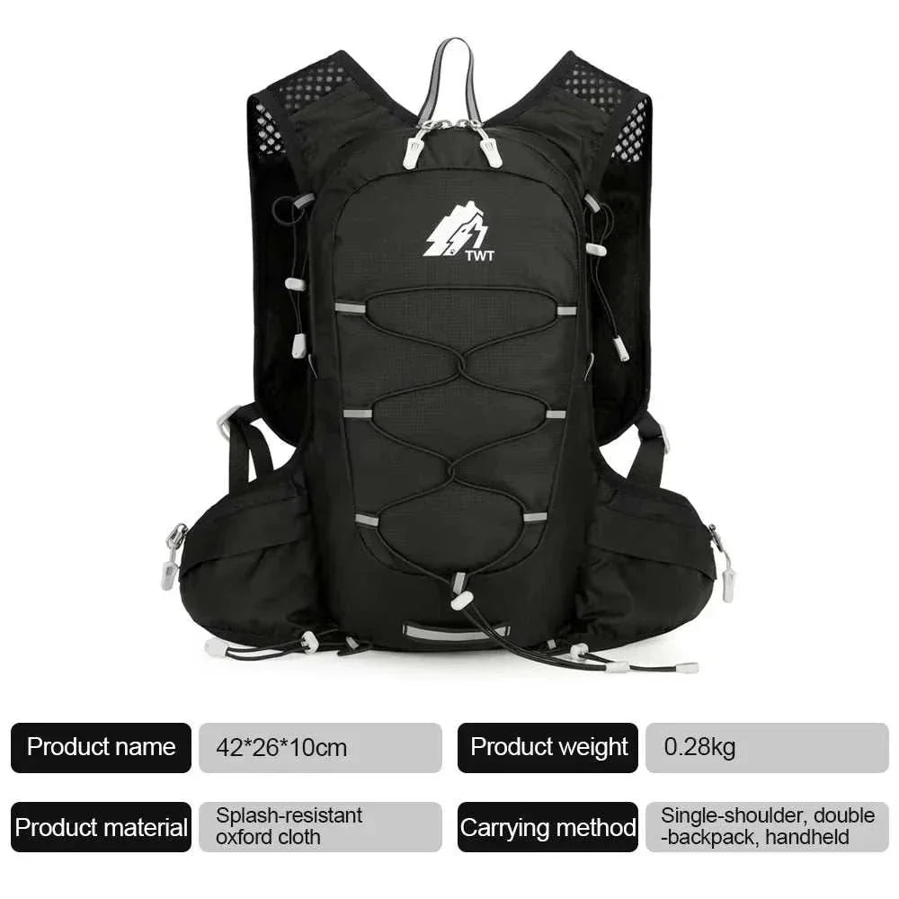 20L Outdoor Backpack NEWBOLER lightweight with reflective stripe and breathable mesh back for trail running cycling and hiking