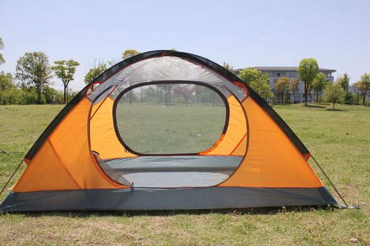 Ultra-light rainproof outdoor camping tent with double shelter for snowfields and mountains