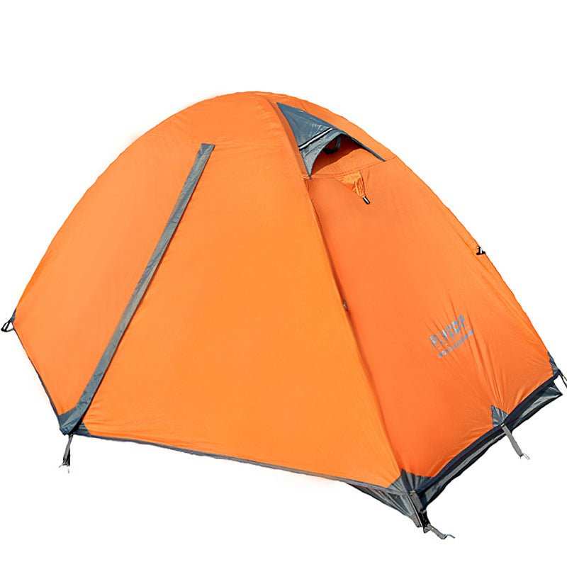 Outdoor camping tent with rainproof Oxford cloth, ultra-light double shelter design, aluminum alloy poles, suitable for snowfield and mountain camping