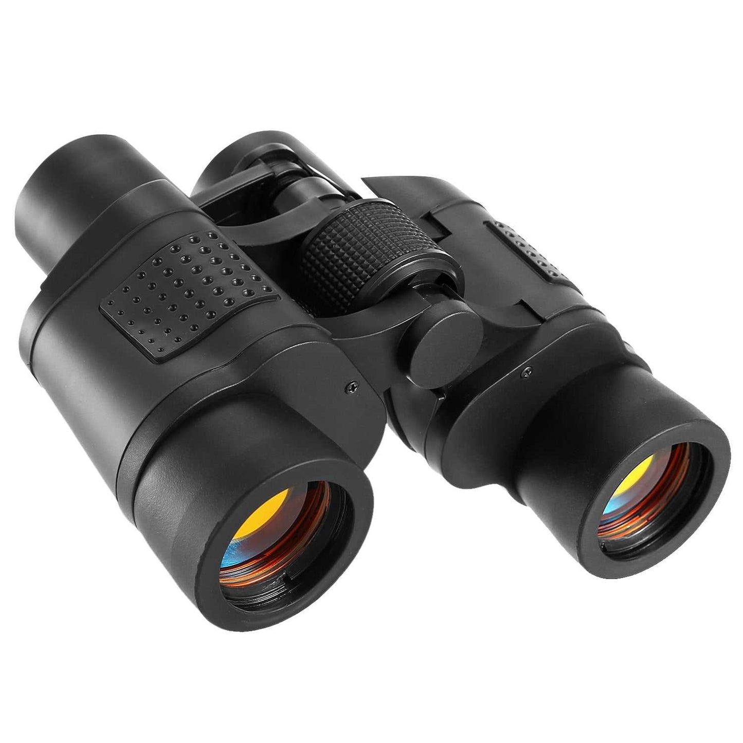 Portable HD binoculars with night vision for bird watching showing compact design and 80x magnification