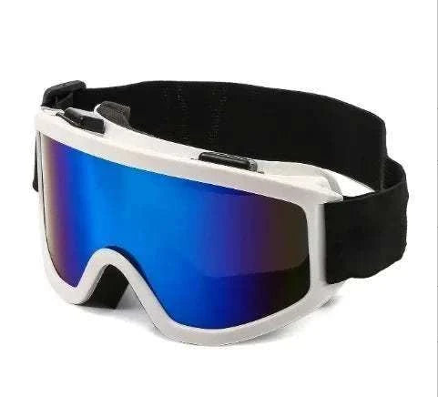 Protective glasses for motorcycles and outdoor sports with windproof design and secure elastic strap