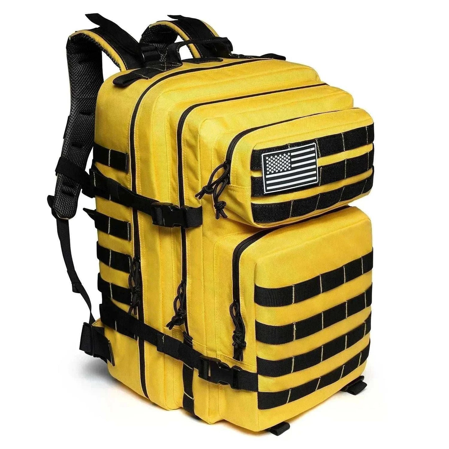 tactical backpack outdoor rucksack for hiking with 45L capacity and padded straps