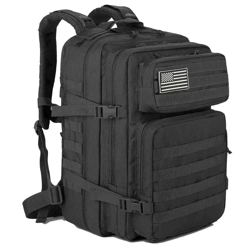 tactical backpack outdoor rucksack for hiking with multiple compartments and durable design