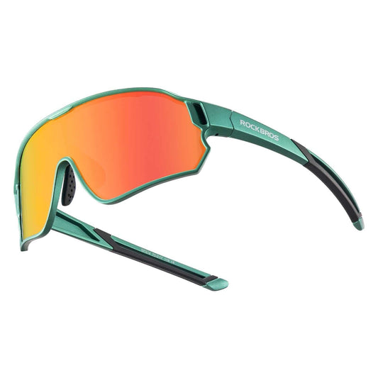 ROCKBROS Kids Polarized Cycling Sunglasses UV400 for ages 8-14, lightweight durable frame in multiple colors