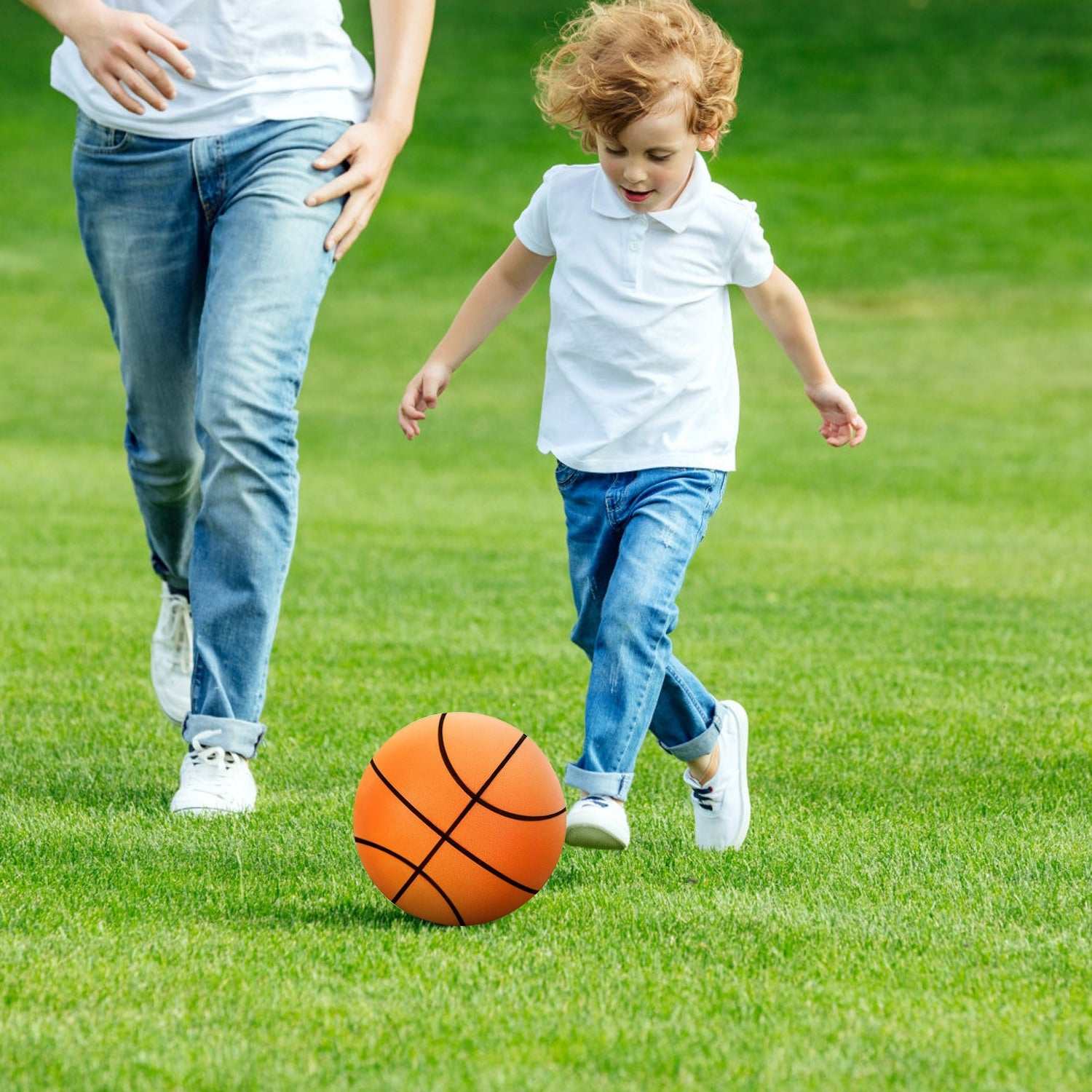 Silent Foam Basketball High Density Low Noise Indoor Training Ball - Mach Z Country LLC